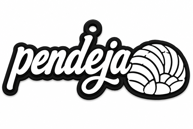 Pendeja concha keychain