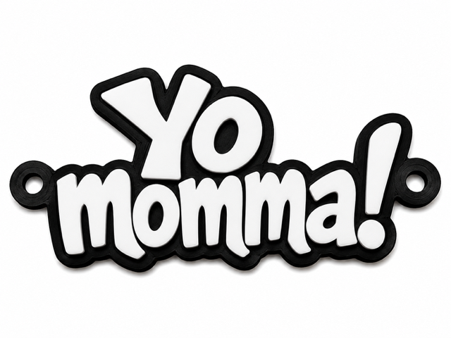 Yo Momma keychain